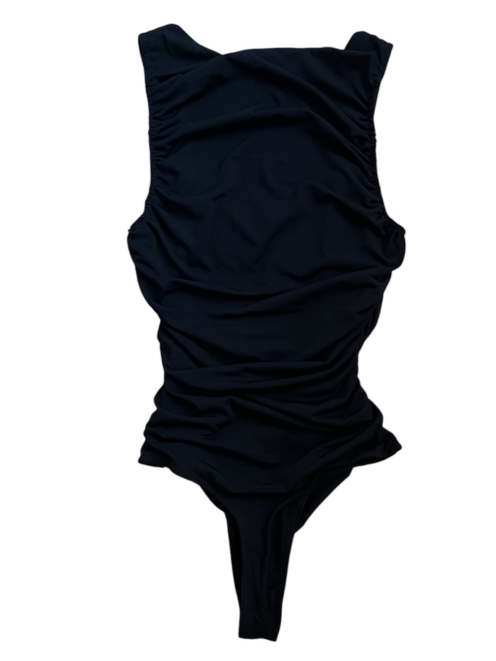 ASTR Voncile Ruched Bodysuit Tank Top S Small - Picture 4 of 10